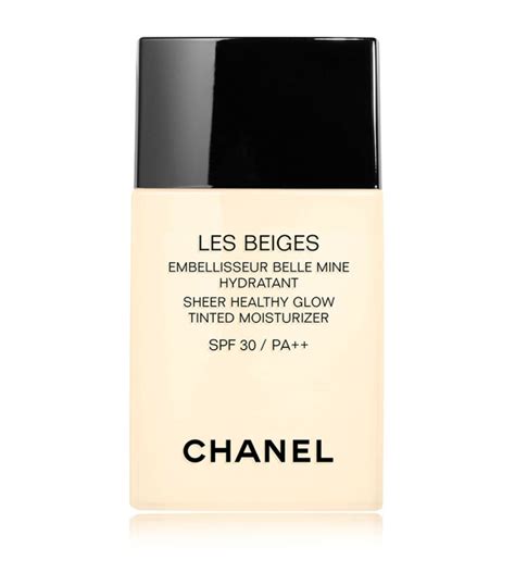 chanel les beiges sheer healthy glow tinted moisturizer|chanel les beiges tinted moisturizer.